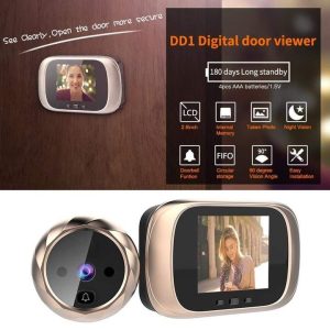 Doorbell Peephole Camera Great Product And Highly Recommended