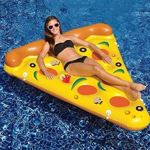 Giant Pizza Slice Pool Floaty Party Toys