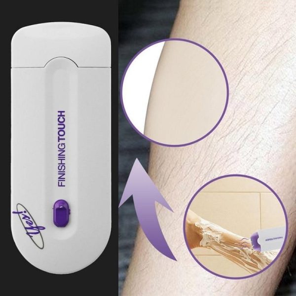 Finishing Touch Hair Remover Painless Epilator With Micro Vibrations
