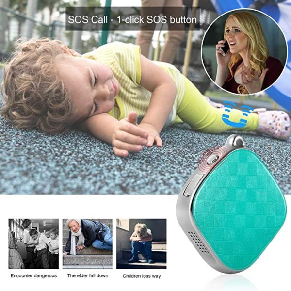 Kids Mini Wifi Gps Tracking Necklace