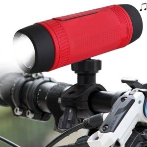 Waterproof Bluetooth Speaker For Bike With Led Light Take Your Favorite Music Everywhere