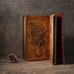 New Necronomicon Dark Magic Prop Demon Evil Dead Summon Book Altar Ceremony Living Room Decor