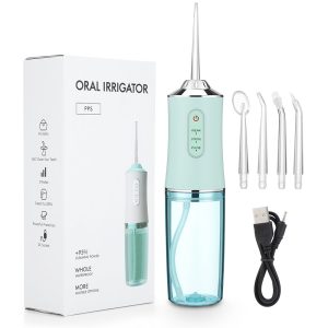 Cordless Water Flosser Teeth Cleaner Portable Oral Irrigator Dental Shower