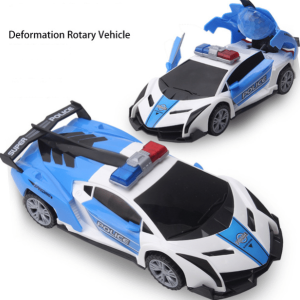 360 Rotating Light Up Police Car Toy