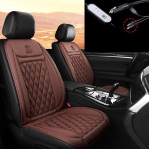 Heated Seat Cushion Cover 12V 24V Truck Heater Protector Heating Pad