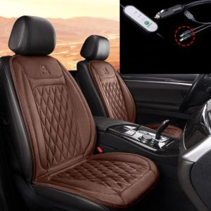 Heated Seat Cushion Cover 12V 24V Truck Heater Protector Heating Pad