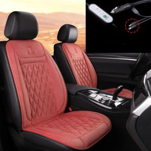 Heated Seat Cushion Cover 12V 24V Truck Heater Protector Heating Pad