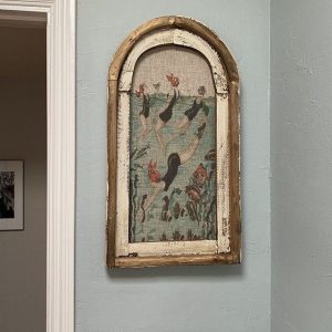 Swimming Wall Art Bathroom Decor