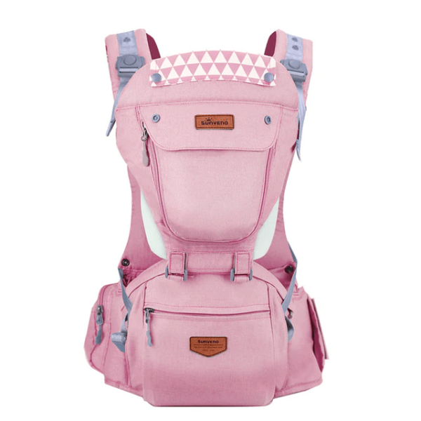 Front Facing Baby Carrier With Hipseat For Travel