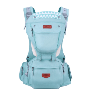 Front Facing Baby Carrier With Hipseat For Travel