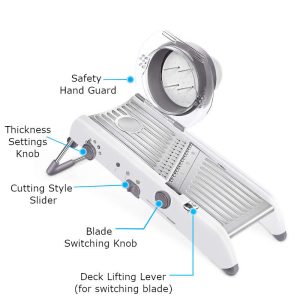 Professional Stainless Steel Mandoline Slicer Across U S