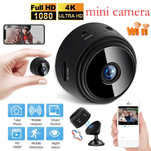 Mini Security Camera Wireless With Night Vision And Microphone