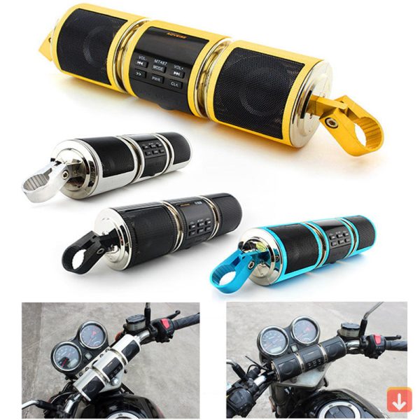 Loudest Waterproof Bluetooth Motorcycle Speaker