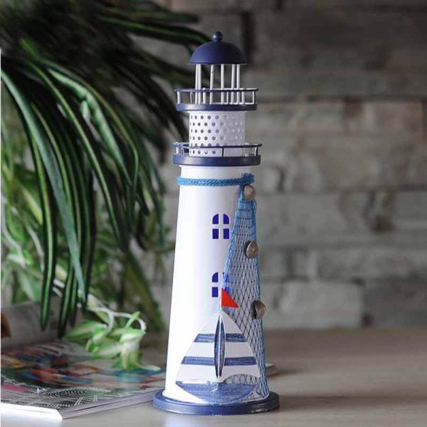 Oceanica Led Lighthouse Lantern Nightlight