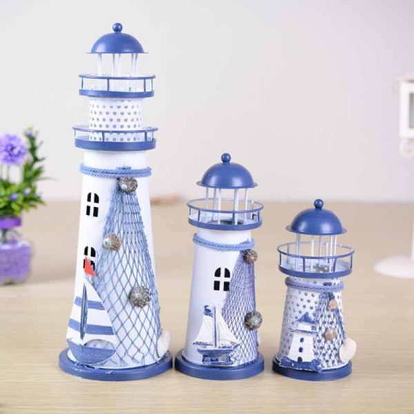 Oceanica Led Lighthouse Lantern Nightlight