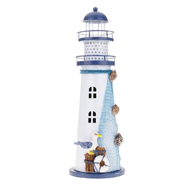 Oceanica Led Lighthouse Lantern Nightlight