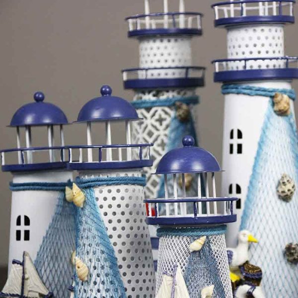 Oceanica Led Lighthouse Lantern Nightlight