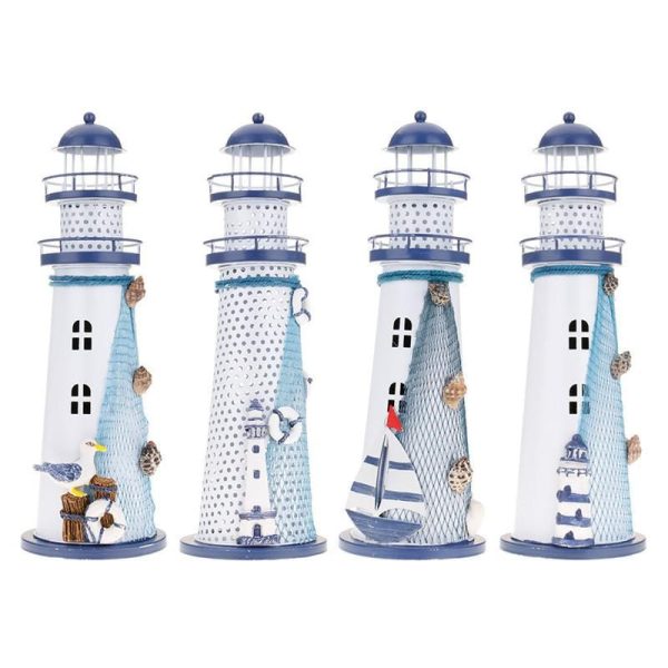 Oceanica Led Lighthouse Lantern Nightlight