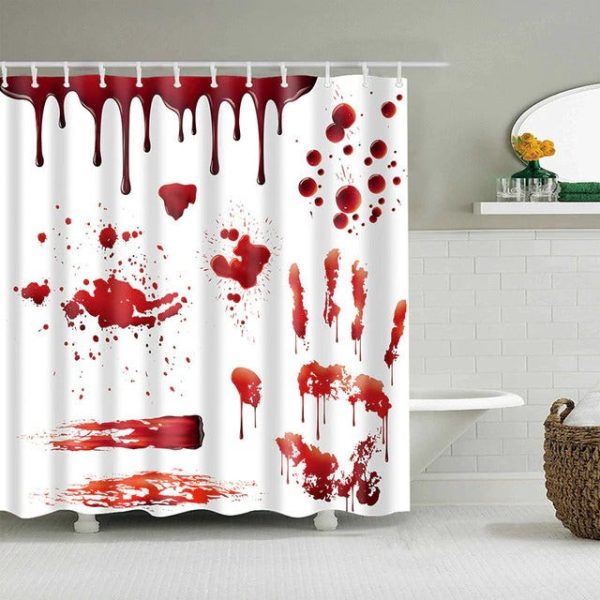 Bloody Color Changing Bath Mat