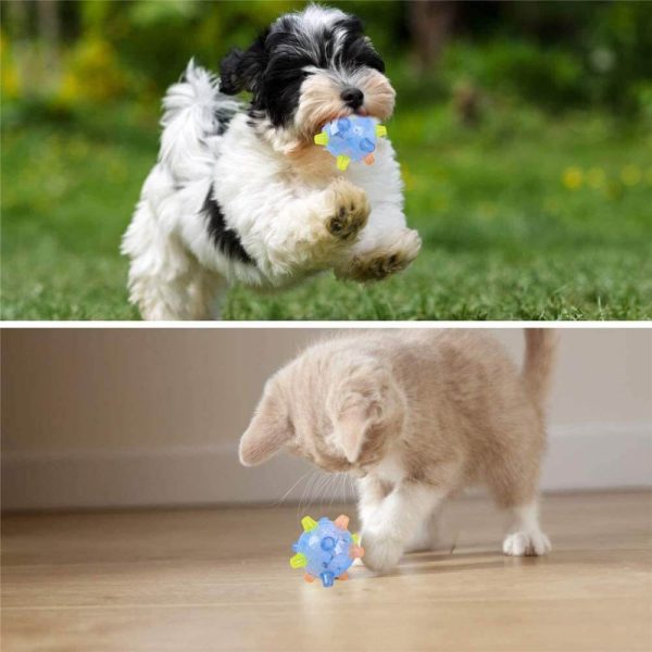 Jumping Activation Ball For Dogs Jump Ball Toys For Pet Color Random