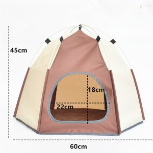 Hexagonal Pet Tent Kennel