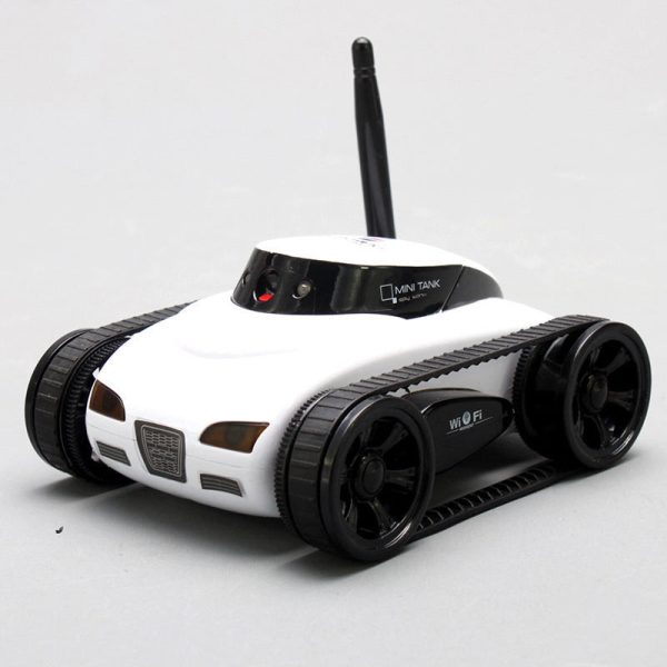 Mini Camera Remote Control Electric Tank Car