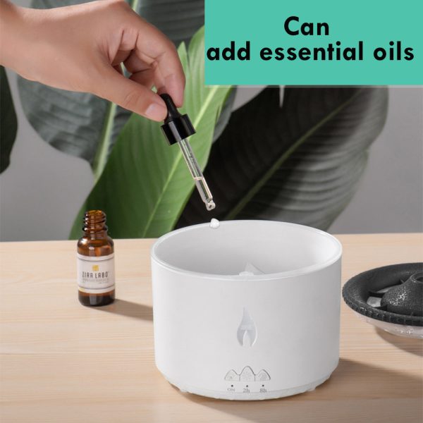 New Creative Ultrasonic Essential Oil Humidifier Volcano Aromatherapy Machine Spray Jellyfish Air