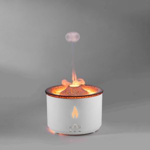 New Creative Ultrasonic Essential Oil Humidifier Volcano Aromatherapy Machine Spray Jellyfish Air