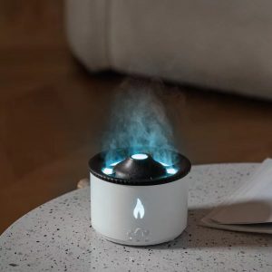 New Creative Ultrasonic Essential Oil Humidifier Volcano Aromatherapy Machine Spray Jellyfish Air