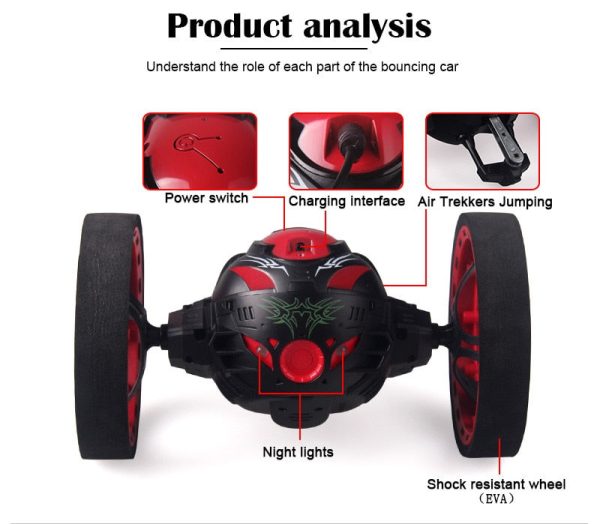 2.4G Rc Bounce Car