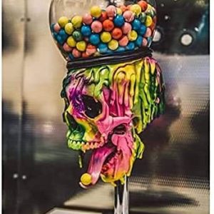 Skull Bubble Gum Machine