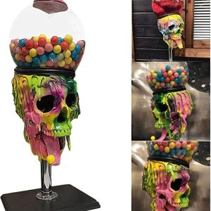 Skull Bubble Gum Machine