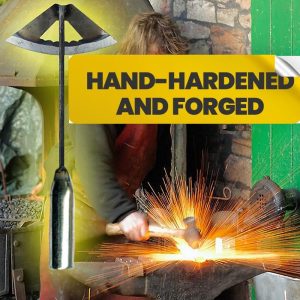 All Manganese Steel Gardening Hand Held Hoe All Steel Hardened Hollow Hoe