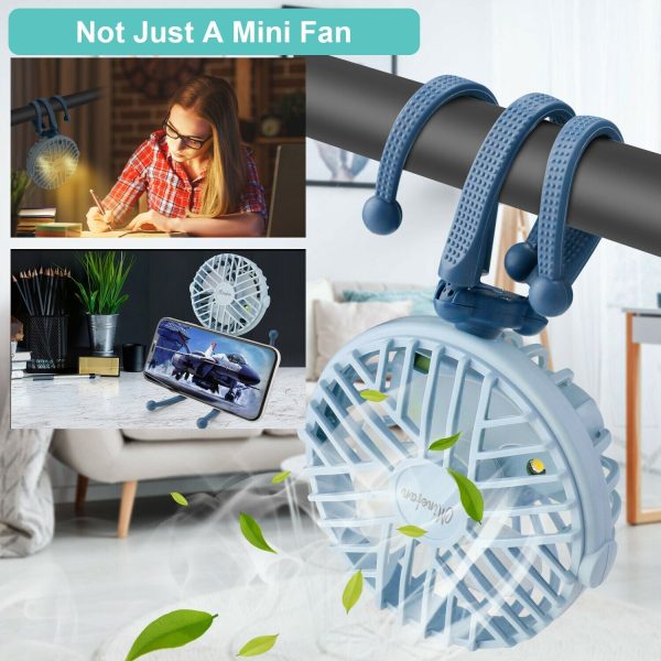 Rechargeable Stroller Fan For Baby