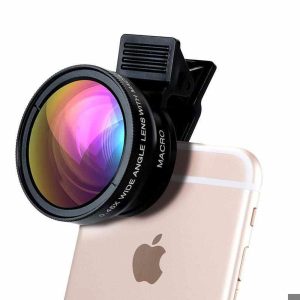 0.45X Wide Angle+12.5X Macro Lens Professional Hd Phone Camera Lens