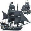 875 Pcs Pirates Of The Caribbean Building Blocks - The Black Pearl ( 6 Figures)