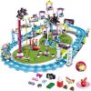 Compatible Friends Amusement Park With Roller Coaster