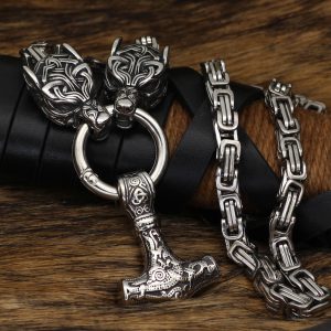 Viking Thor Hammer Necklace