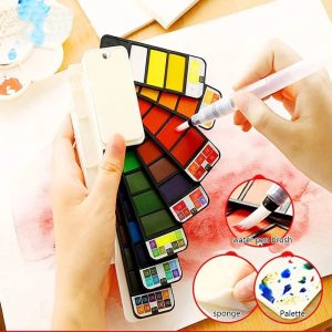 Compact Watercolor Travel Kit