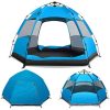 Up Camping Tent Easy Setup Automatic Hydraulic Water Resistant With Rain Fly Portable Lightweight Great