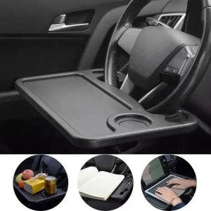 Multifunctional Car Steering Wheel Table Tray Desk Notebook Laptop Eating Desk Car Food Eating Tray