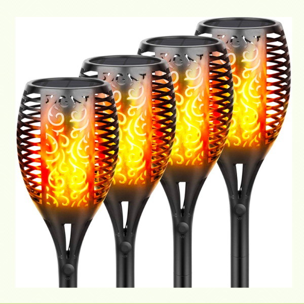 Solar Flame Torch Lamp