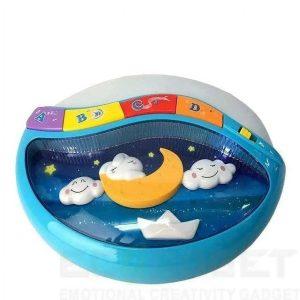 Sleep Through The Night Soother Baby Crib Clip In Night Lamp With Multiple Melodies To Put Your Baby To Sleep, In Blue