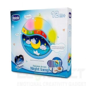 Sleep Through The Night Soother Baby Crib Clip In Night Lamp With Multiple Melodies To Put Your Baby To Sleep, In Blue