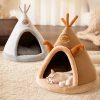 Cozy Pet Tent House With Deep Sleep Cushion