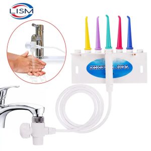 Dental Spa Faucet Oral Irrigator Water Jet Flosser