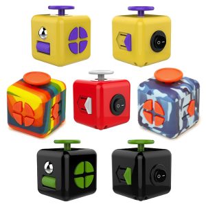 Neohex 6-Sided Fidget Cube For Stress - Multi-Functional Sensory Toy For Adults & Kids