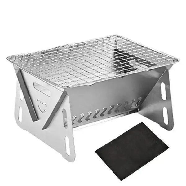 Corrosion Resistan Portable Folding Camping Grill