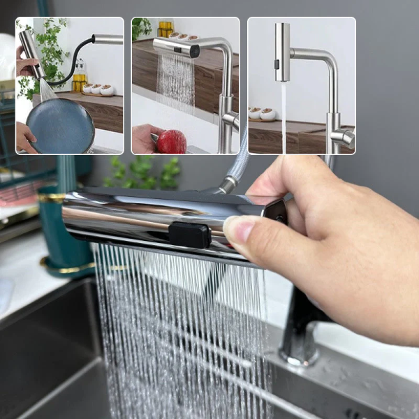 Streamflow | Waterfall Kitchen Faucet