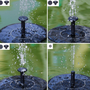 Solar-Powered Garden Fountain Pump